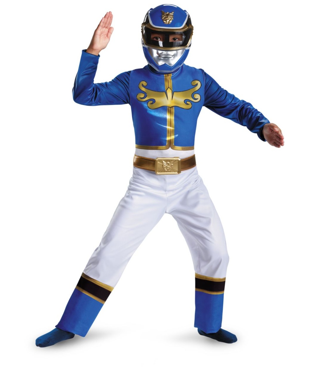 Blue Ranger Megaforce Kids Costume