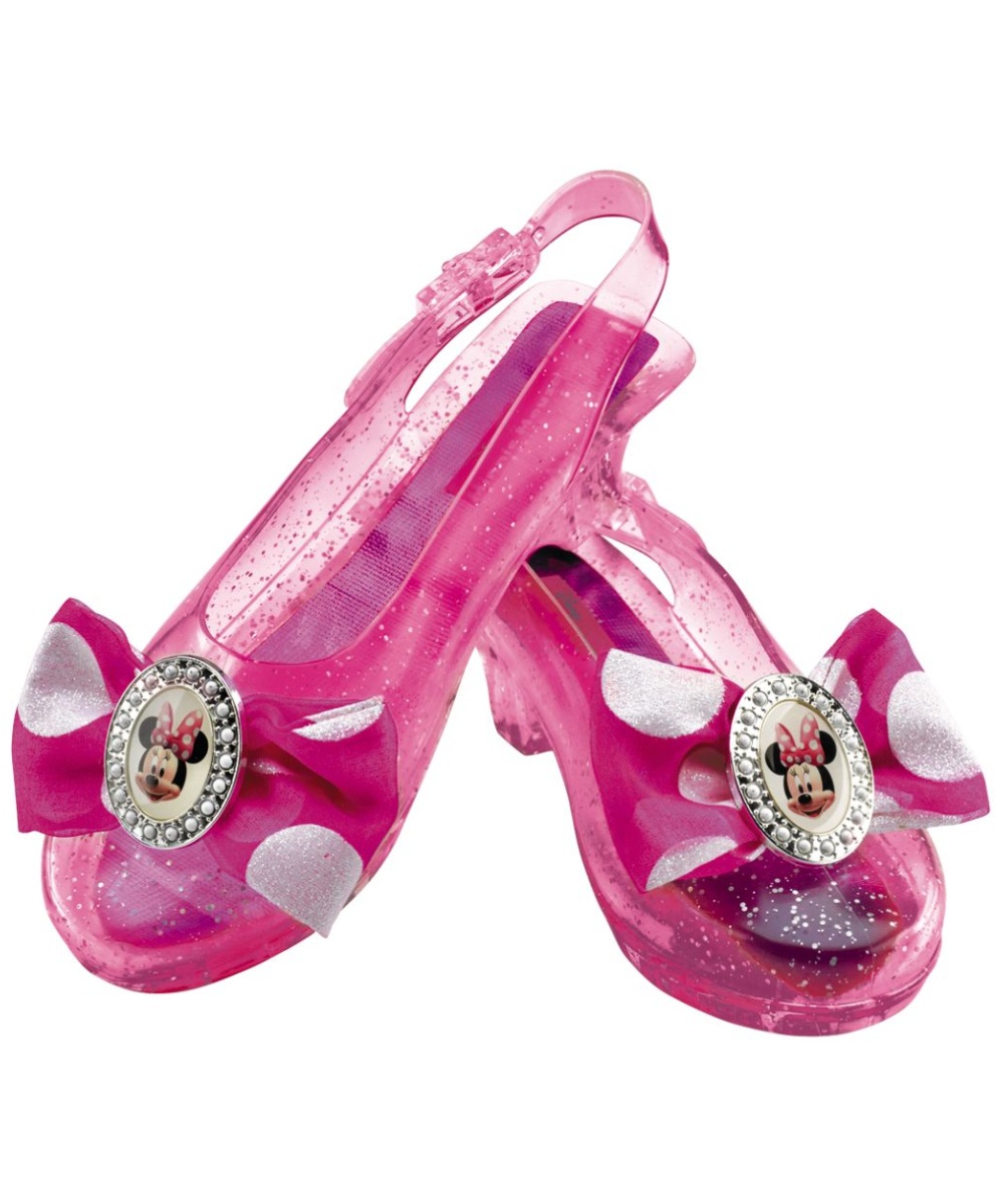Pink Minnie Mouse Kids Shoes