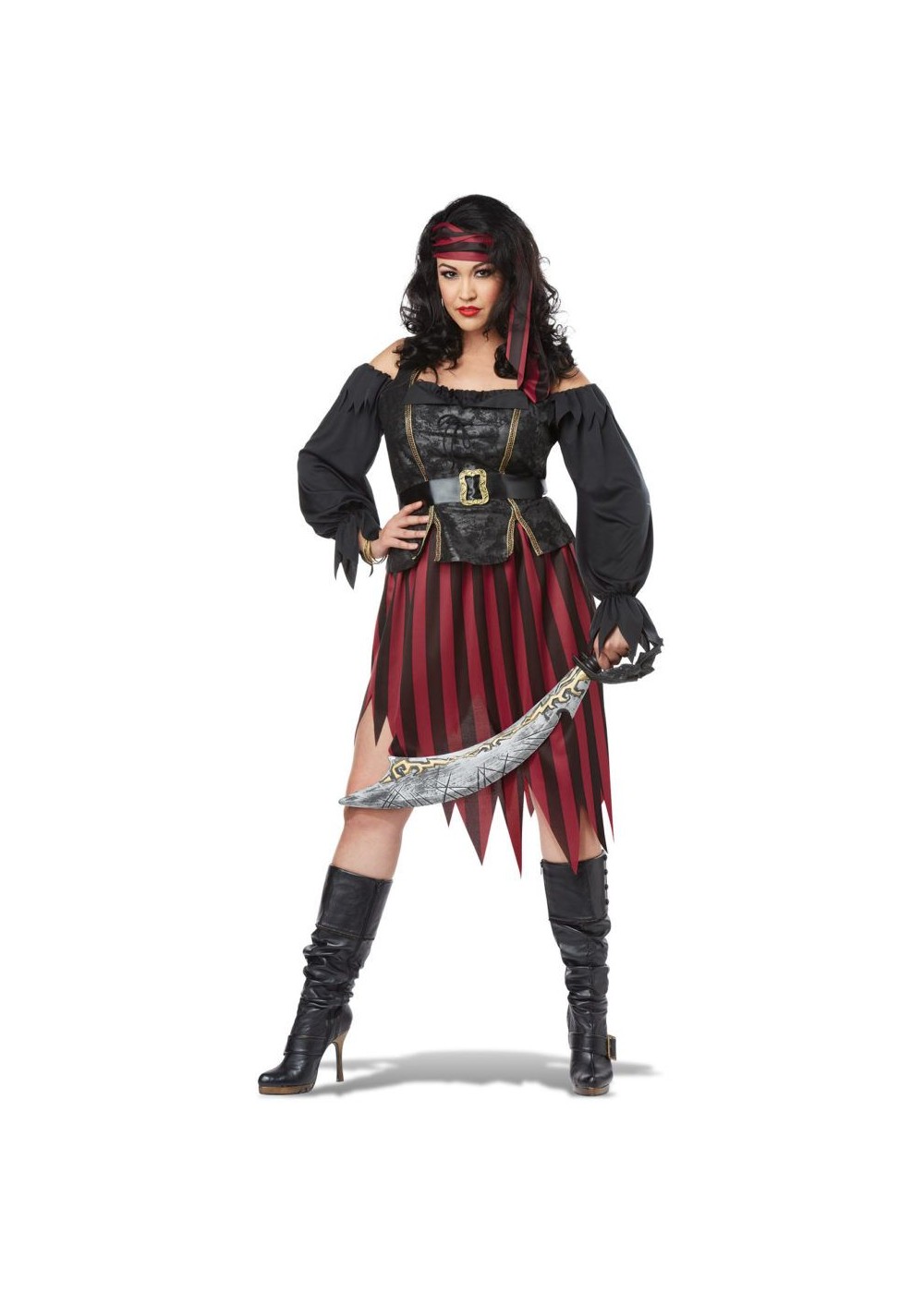 Plus Size Pirate Woman Costume