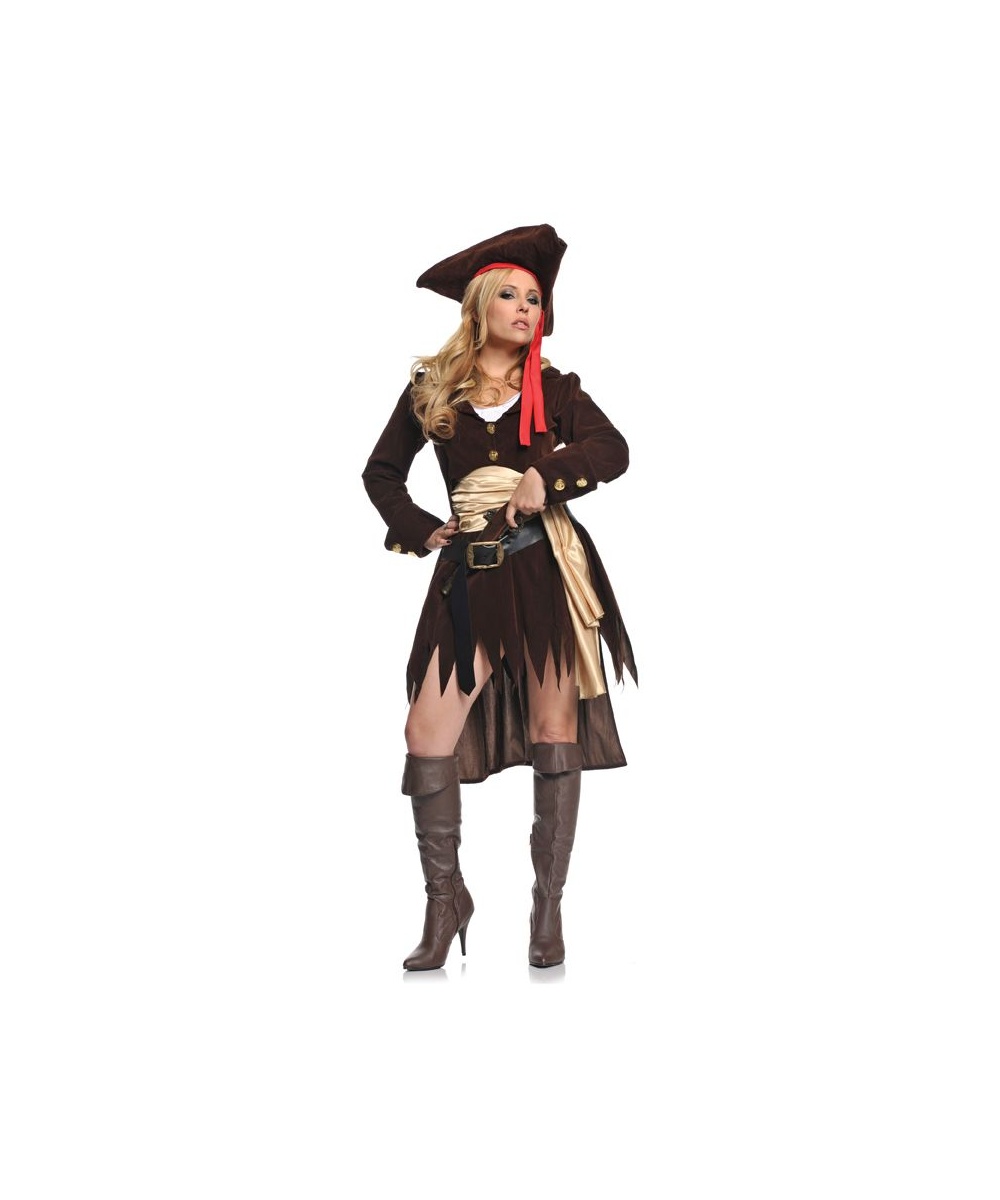 Shipwreck Pirate Womens Costume