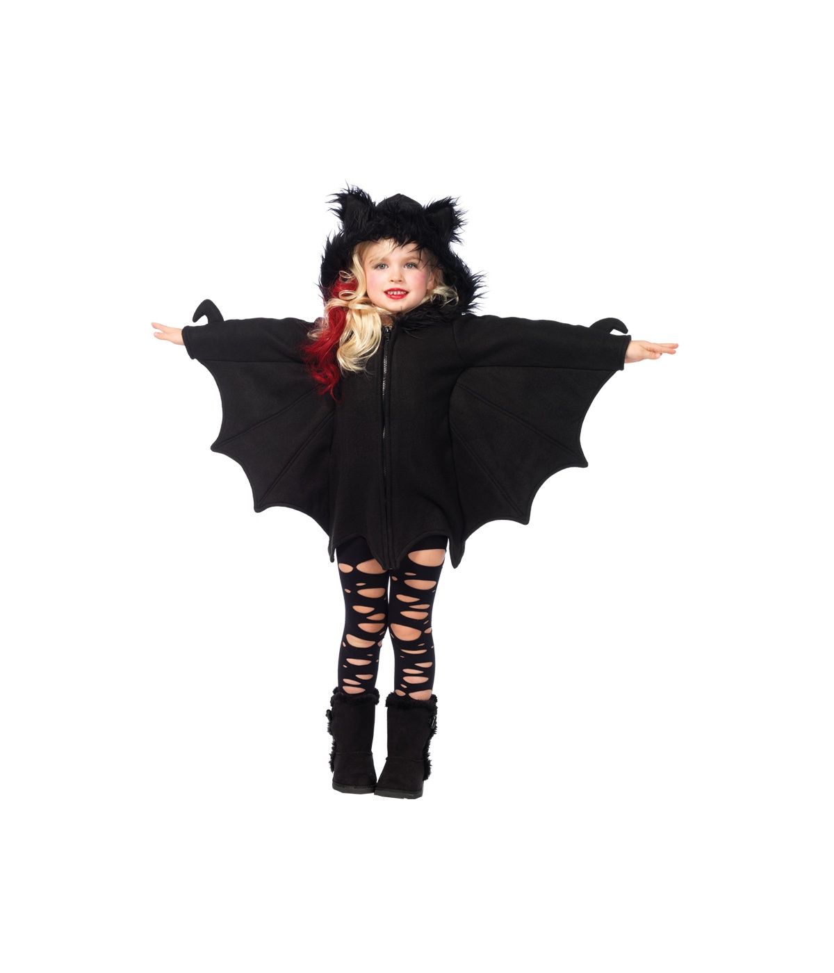 Scary Bat Cozy Big Girls Costume