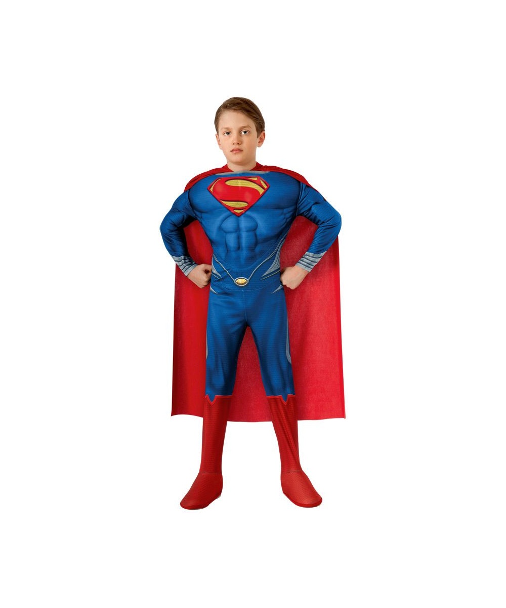 Superman Muscle Kids Costume