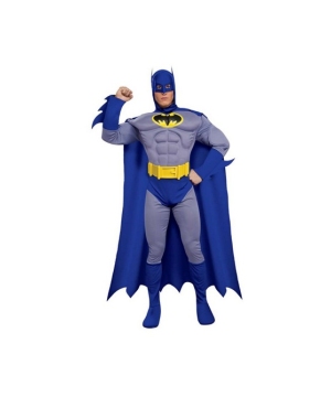Adult Batman Deluxe Muscle Costume