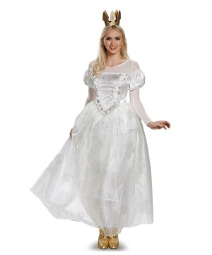 White Queen Woman Alice Through The Looking Glass Costume