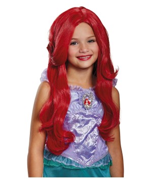 Girls Ariel Costume Wig