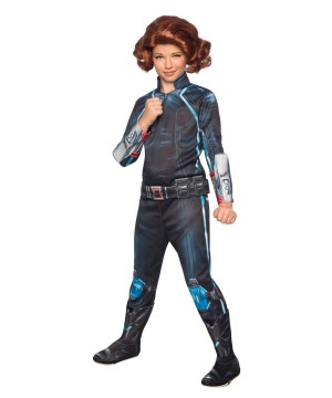 Avengers 2 Black Widow Big Girls Movie Costume