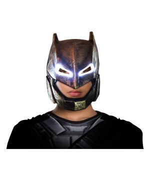 Batman V Superman Movie Armored Batman Light Up Men Mask