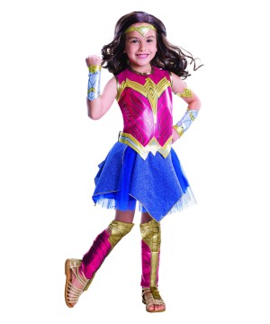 Batman V Superman Wonder Woman Girls Costume Deluxe