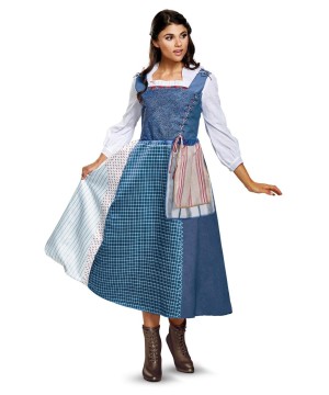 Beauty And The Beast Movie Belle Womens Village Dress