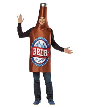 Best Drinking Beer Bottle Men Costume