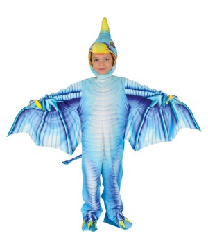 Blue Pterodactyl Child Costume