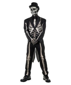 Day Of The Dead Skeleton Man Costume