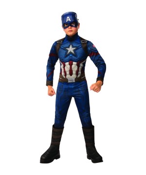 Boys Captain America Costume