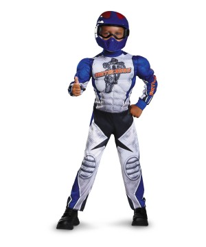 Motorcycle Rider Motocross Boys Costume