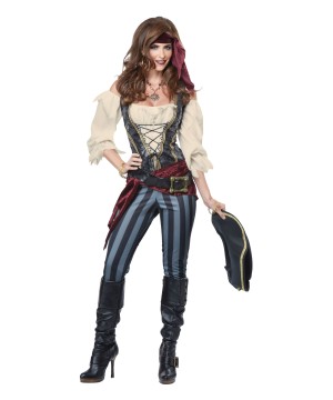 Brazen Buccaneer Women Pirate Costume