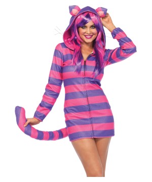Cozy Cat Cheshire Woman Costume