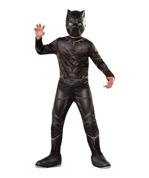 Captain America: Civil War Black Panther Boys Costume