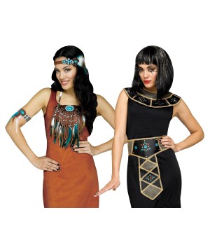 Native American And Cleopatra Costume Women Kits