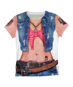 3d Cowgirl Women Shirt