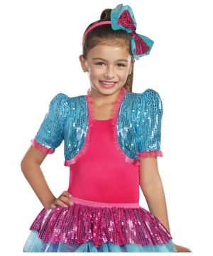 Dance Craze Turquoise Girls Bolero