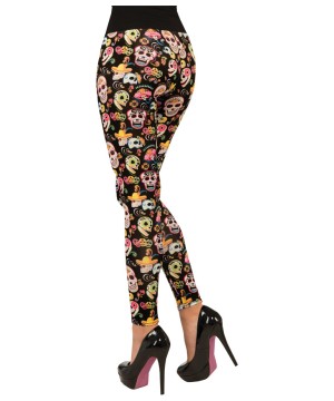 Stylish Day Of The Dead Women Leggings