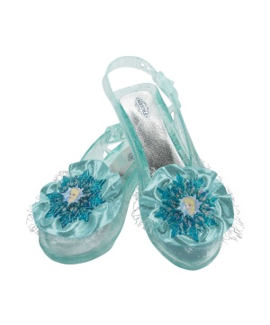 Disney Frozen Elsa Girls Shoes Costume Accessory