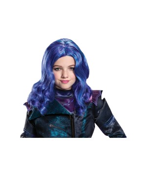 Mal Disney Descendants 3 Girl Wig