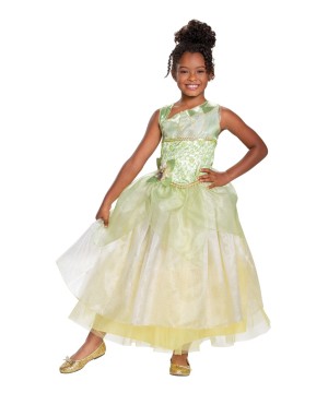 Disney Princess Tiana Deluxe Girls Costume