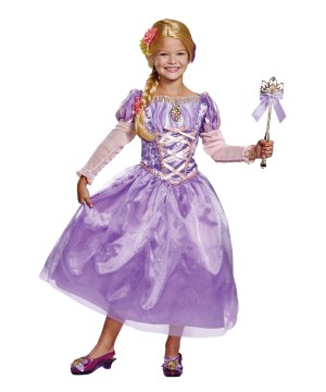 Disney Rapunzel Girls Dress Costume