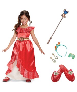 Elena Of Avalor Girls Costume Kit