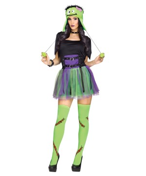 Frankenstein Womens Halloween Monster Costume