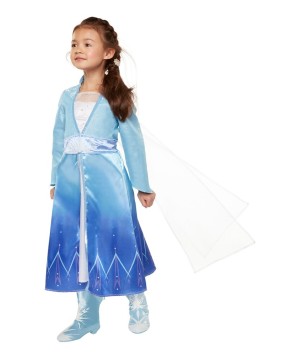 Frozen 2 Elsa Dress With Cape