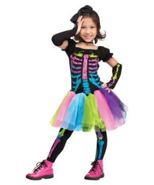 Funky Punky Bones Kids Costume