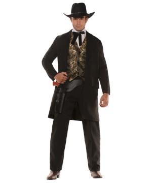 Gambler Cowboy Gentleman Men Costume