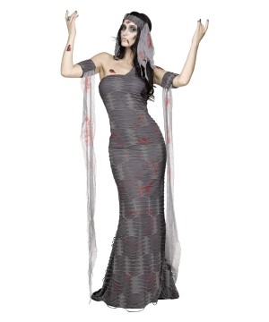 Zombie Mummy Ghost Womens Halloween Costume