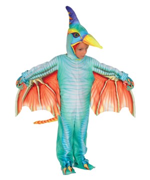 Green Pterodactyl Child Costume