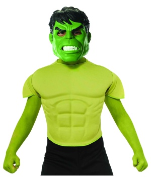 Hulk Boys Top Costume Marvel Superhero Comics Movie Standard Child