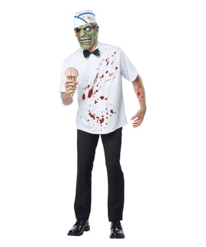 I Scream Man Scary Ice Cream Men Costume