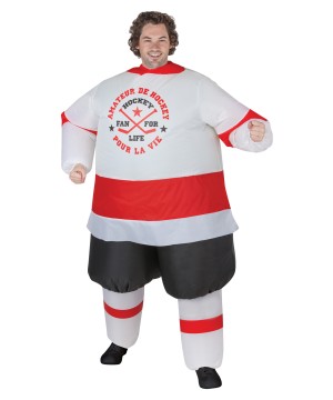 Inflatable Hockey Player Men Costume