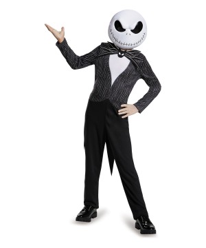 Jack Skellington Classic Boys Movie Costume