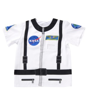 Kids Printed Astronaut Shirt