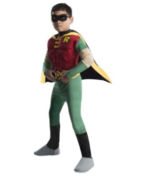 Kids Robin Costume Muscle Chest