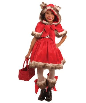 Little Wolf Girls Costume
