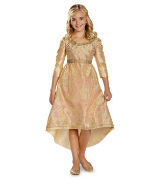 Disney Maleficent Aurora Coronation Gown Classic Girls Costume