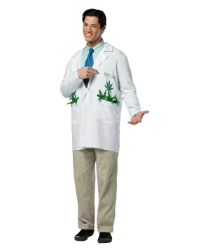 Adult Marijuana Doctor Costume