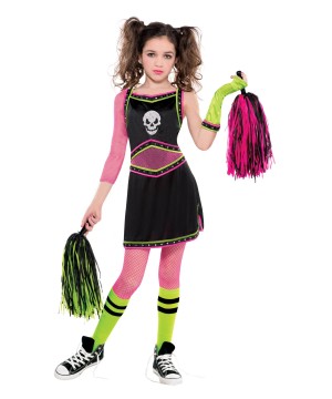 Mean Spirit Cheerleader Girls Costume