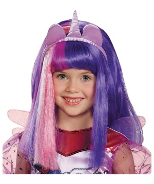 Twilight Sparkle My Little Pony Big Girls Wig