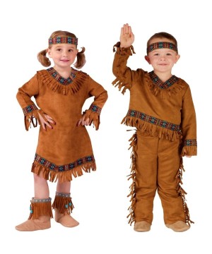 Native American Indian Baby Boy And Baby Girls Costumes