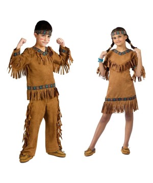 Native American Boys and Girls Costumes