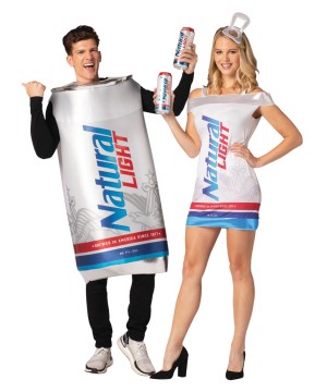 Natural Light Tunic And Dress Couple Costume